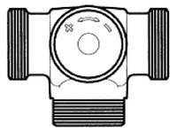 Zawór termostatyczny trójdrogowy jednorurowy  1 7761 4XL 1  HERZ - Katalog armatury